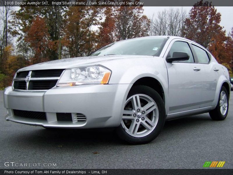 Bright Silver Metallic / Dark Slate Gray/Light Slate Gray 2008 Dodge Avenger SXT