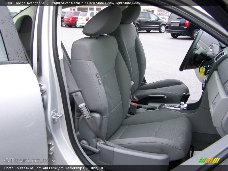 Bright Silver Metallic / Dark Slate Gray/Light Slate Gray 2008 Dodge Avenger SXT