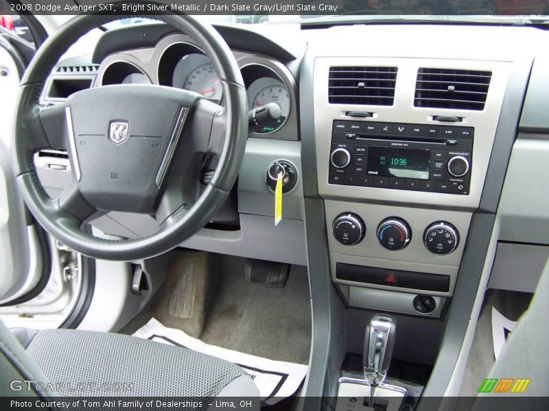 Bright Silver Metallic / Dark Slate Gray/Light Slate Gray 2008 Dodge Avenger SXT
