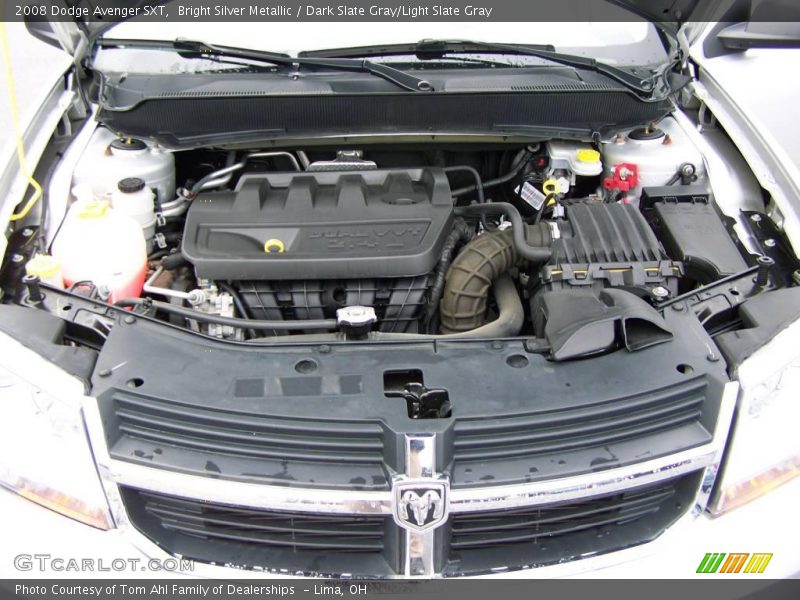 Bright Silver Metallic / Dark Slate Gray/Light Slate Gray 2008 Dodge Avenger SXT
