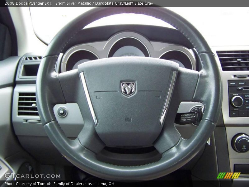 Bright Silver Metallic / Dark Slate Gray/Light Slate Gray 2008 Dodge Avenger SXT