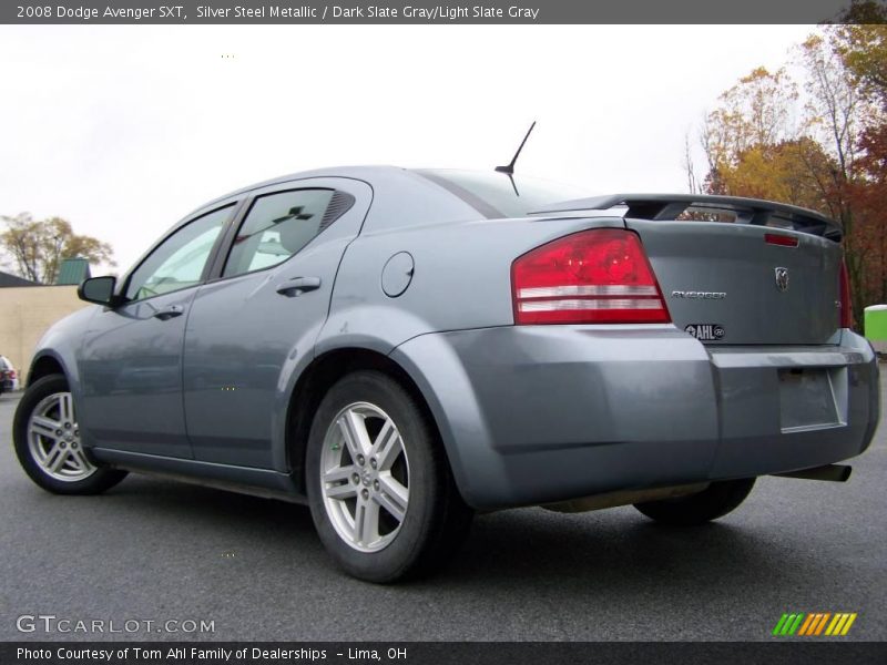 Silver Steel Metallic / Dark Slate Gray/Light Slate Gray 2008 Dodge Avenger SXT