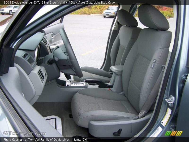 Silver Steel Metallic / Dark Slate Gray/Light Slate Gray 2008 Dodge Avenger SXT