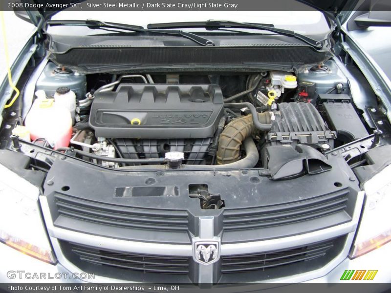 Silver Steel Metallic / Dark Slate Gray/Light Slate Gray 2008 Dodge Avenger SXT