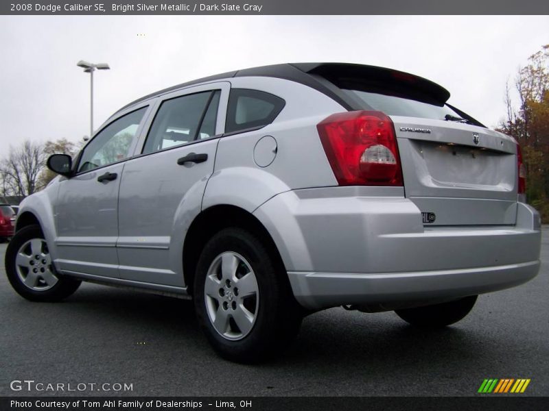 Bright Silver Metallic / Dark Slate Gray 2008 Dodge Caliber SE