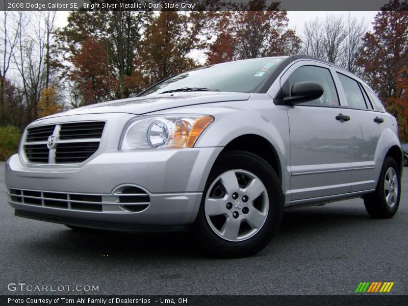 Bright Silver Metallic / Dark Slate Gray 2008 Dodge Caliber SE