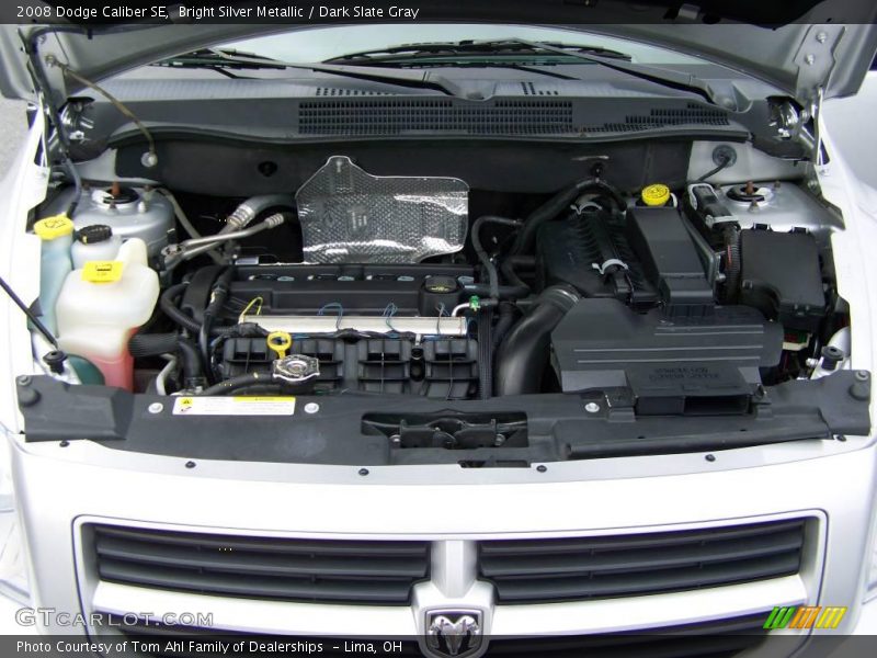 Bright Silver Metallic / Dark Slate Gray 2008 Dodge Caliber SE