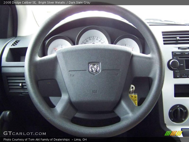 Bright Silver Metallic / Dark Slate Gray 2008 Dodge Caliber SE
