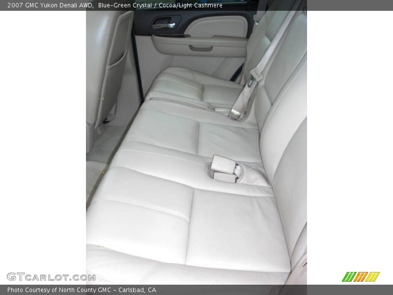 Blue-Green Crystal / Cocoa/Light Cashmere 2007 GMC Yukon Denali AWD
