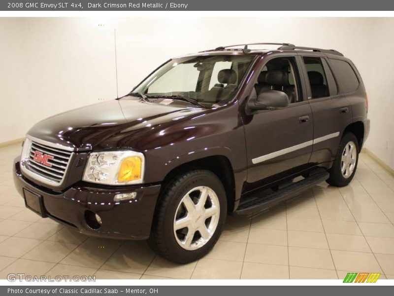 Dark Crimson Red Metallic / Ebony 2008 GMC Envoy SLT 4x4