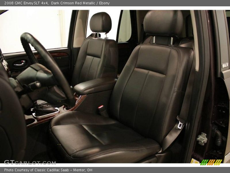 Dark Crimson Red Metallic / Ebony 2008 GMC Envoy SLT 4x4