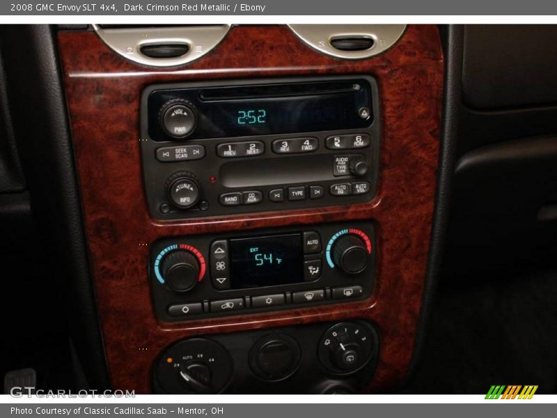 Dark Crimson Red Metallic / Ebony 2008 GMC Envoy SLT 4x4
