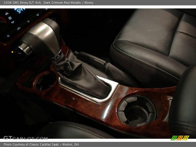 Dark Crimson Red Metallic / Ebony 2008 GMC Envoy SLT 4x4