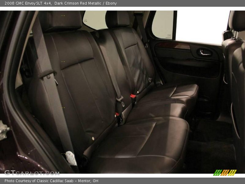 Dark Crimson Red Metallic / Ebony 2008 GMC Envoy SLT 4x4