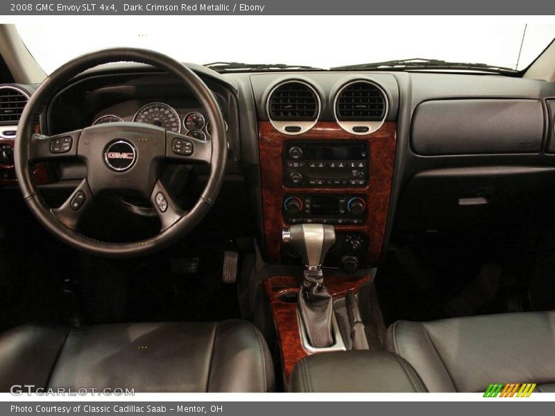 Dark Crimson Red Metallic / Ebony 2008 GMC Envoy SLT 4x4