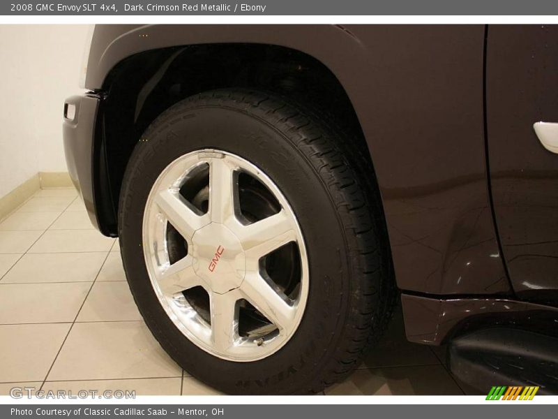 Dark Crimson Red Metallic / Ebony 2008 GMC Envoy SLT 4x4
