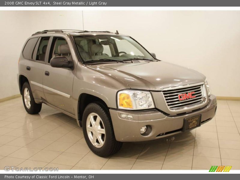 Steel Gray Metallic / Light Gray 2008 GMC Envoy SLT 4x4