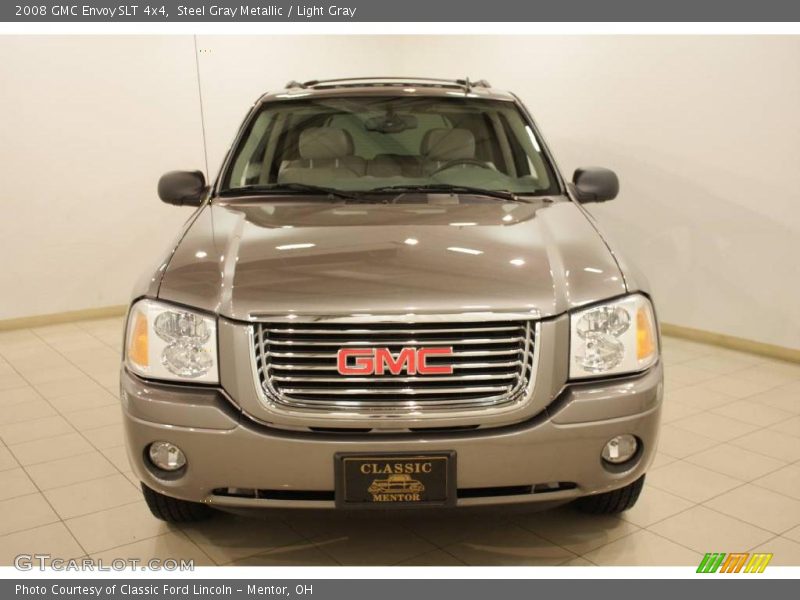 Steel Gray Metallic / Light Gray 2008 GMC Envoy SLT 4x4