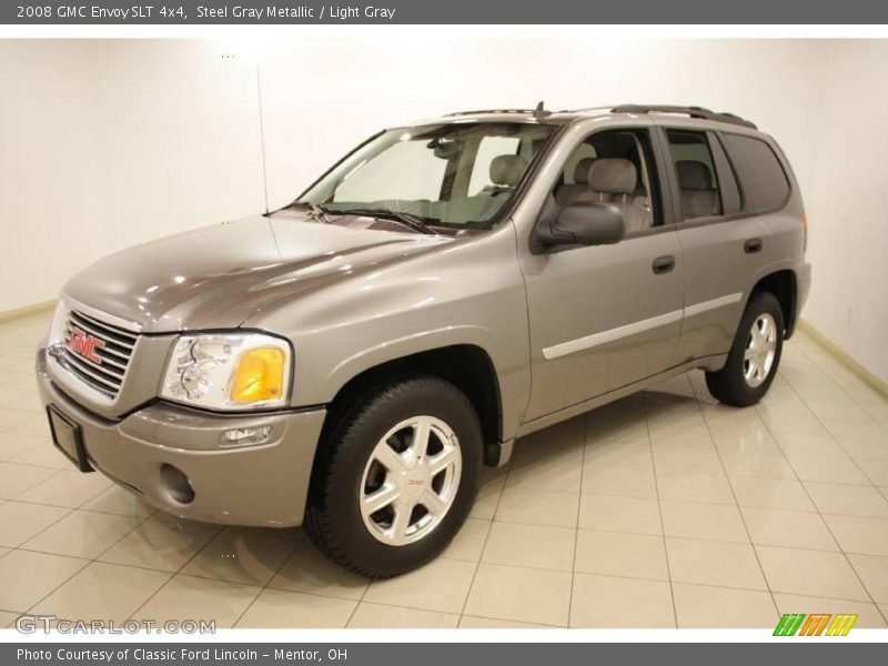 Steel Gray Metallic / Light Gray 2008 GMC Envoy SLT 4x4