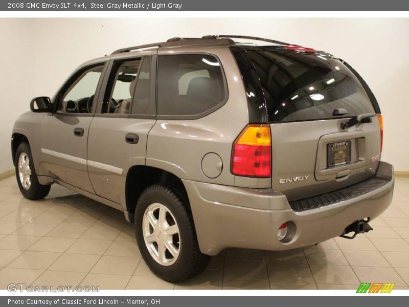 Steel Gray Metallic / Light Gray 2008 GMC Envoy SLT 4x4