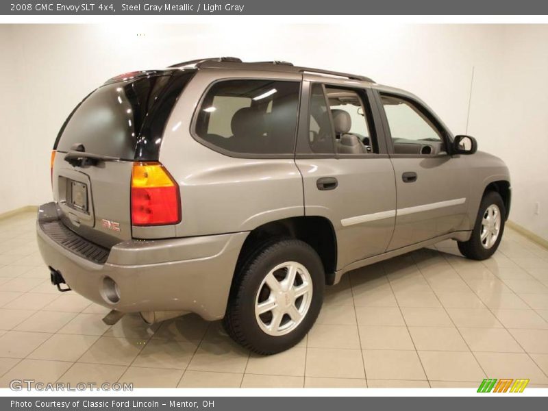 Steel Gray Metallic / Light Gray 2008 GMC Envoy SLT 4x4