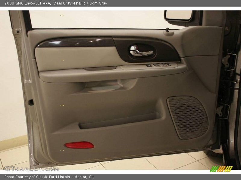 Steel Gray Metallic / Light Gray 2008 GMC Envoy SLT 4x4