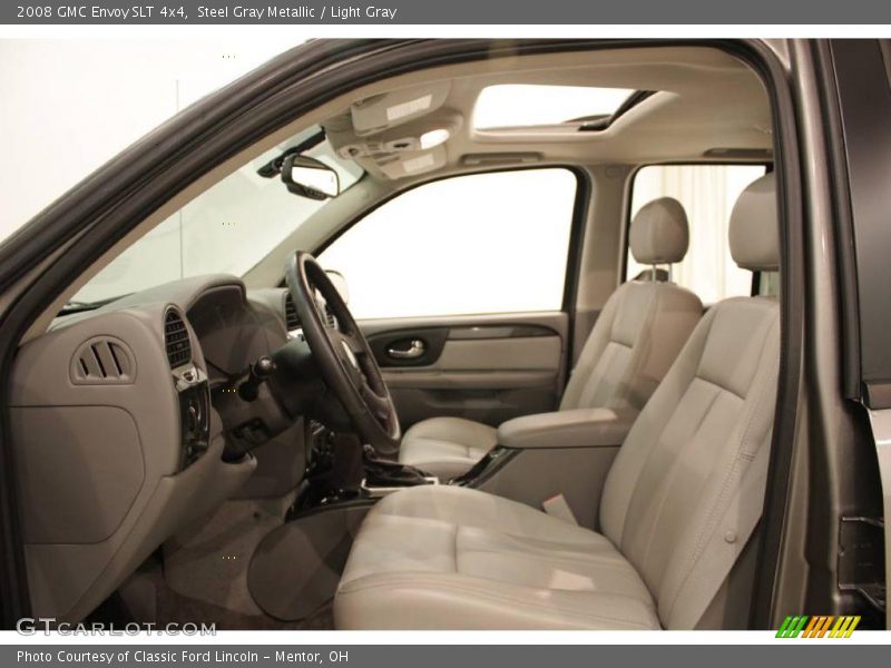 Steel Gray Metallic / Light Gray 2008 GMC Envoy SLT 4x4