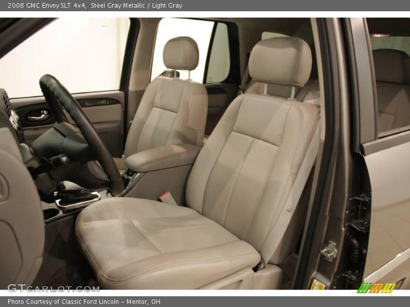 Steel Gray Metallic / Light Gray 2008 GMC Envoy SLT 4x4