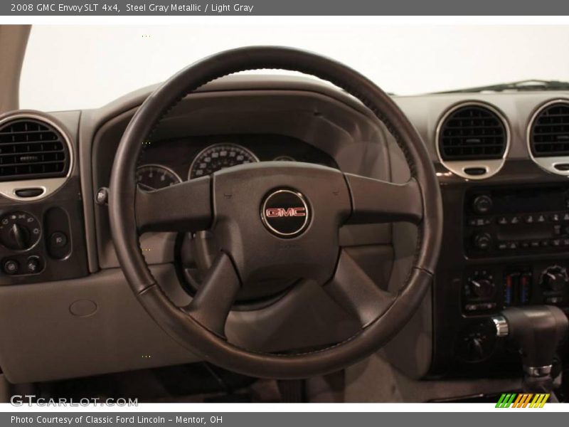 Steel Gray Metallic / Light Gray 2008 GMC Envoy SLT 4x4
