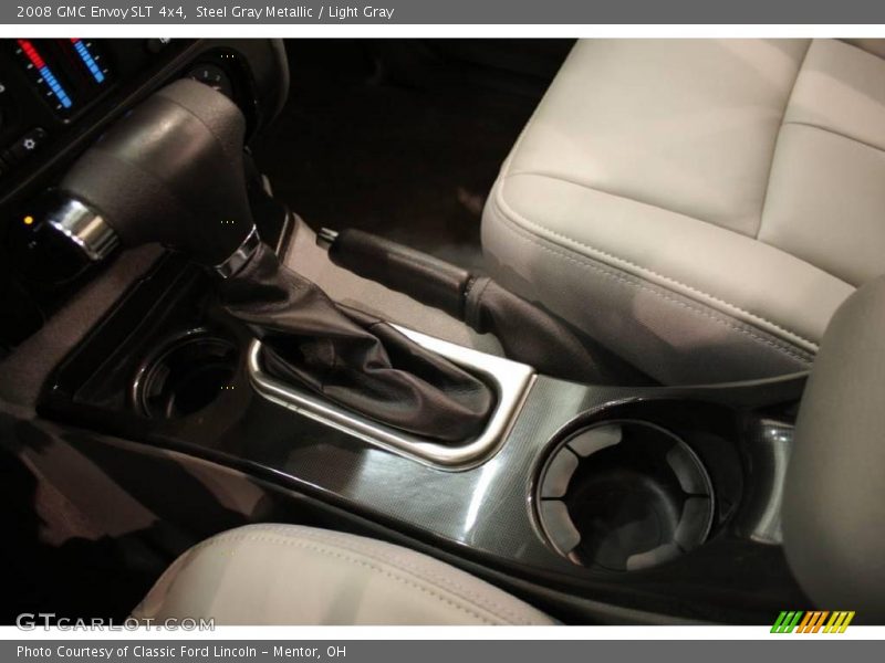 Steel Gray Metallic / Light Gray 2008 GMC Envoy SLT 4x4