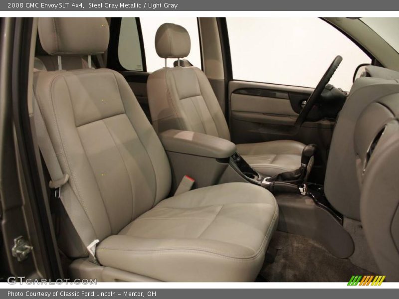 Steel Gray Metallic / Light Gray 2008 GMC Envoy SLT 4x4
