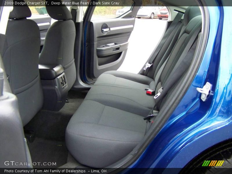 Deep Water Blue Pearl / Dark Slate Gray 2009 Dodge Charger SXT
