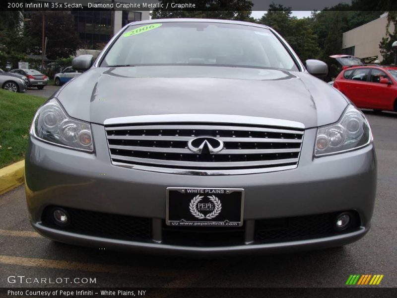 Diamond Graphite Metallic / Graphite 2006 Infiniti M 35x Sedan