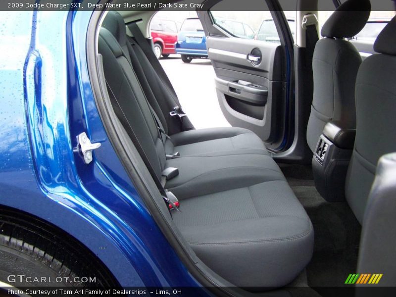 Deep Water Blue Pearl / Dark Slate Gray 2009 Dodge Charger SXT