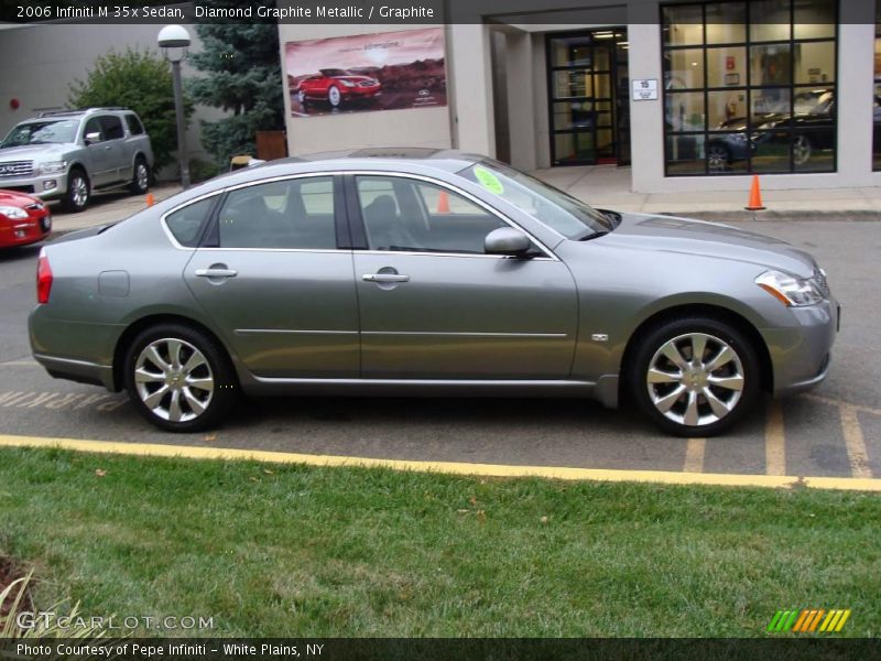 Diamond Graphite Metallic / Graphite 2006 Infiniti M 35x Sedan