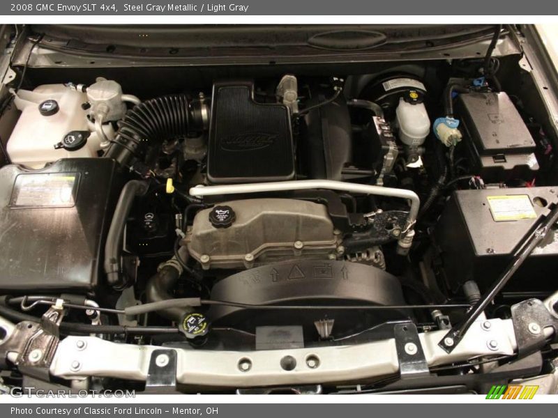 Steel Gray Metallic / Light Gray 2008 GMC Envoy SLT 4x4