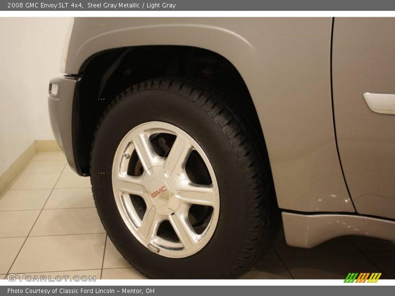 Steel Gray Metallic / Light Gray 2008 GMC Envoy SLT 4x4