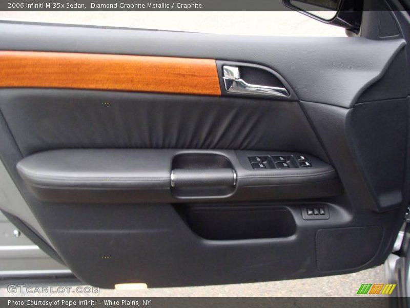 Diamond Graphite Metallic / Graphite 2006 Infiniti M 35x Sedan