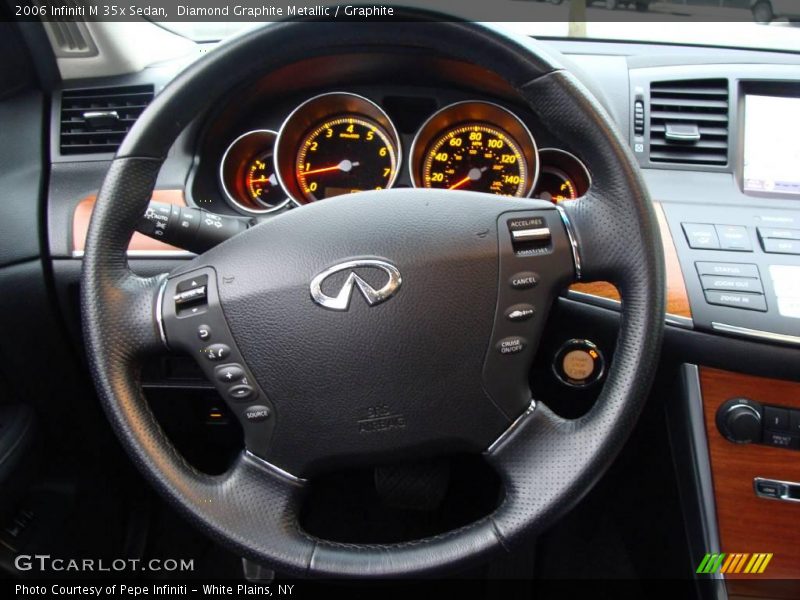 Diamond Graphite Metallic / Graphite 2006 Infiniti M 35x Sedan