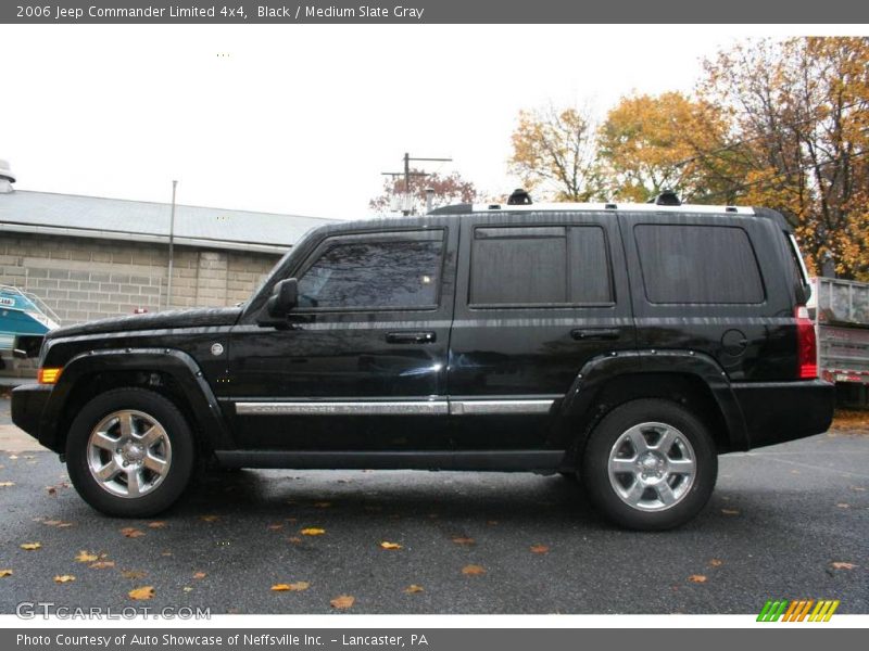 Black / Medium Slate Gray 2006 Jeep Commander Limited 4x4