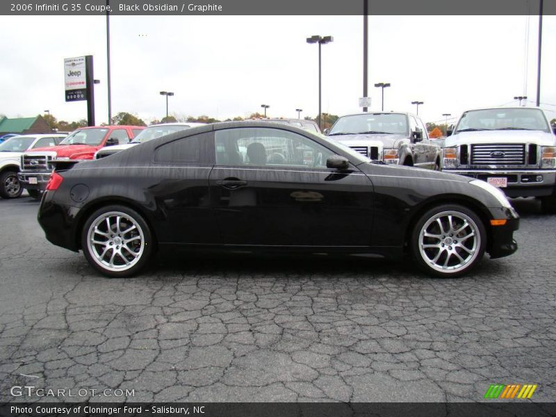 Black Obsidian / Graphite 2006 Infiniti G 35 Coupe