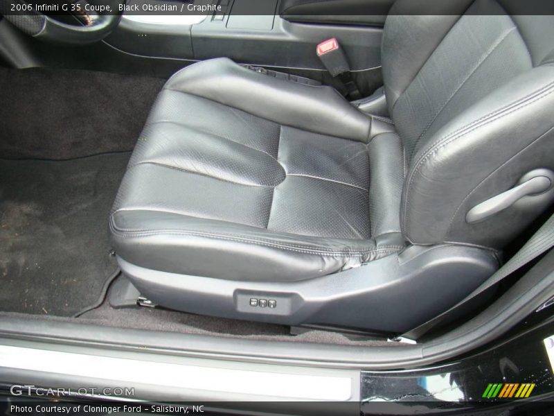 Black Obsidian / Graphite 2006 Infiniti G 35 Coupe