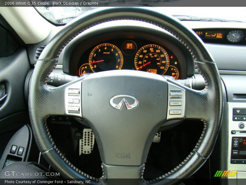 Black Obsidian / Graphite 2006 Infiniti G 35 Coupe