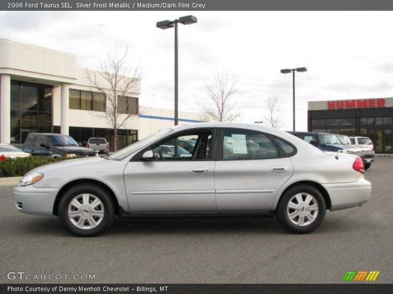Silver Frost Metallic / Medium/Dark Flint Grey 2006 Ford Taurus SEL