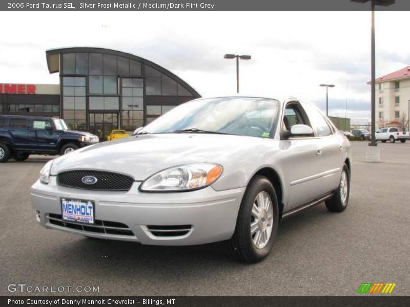 Silver Frost Metallic / Medium/Dark Flint Grey 2006 Ford Taurus SEL