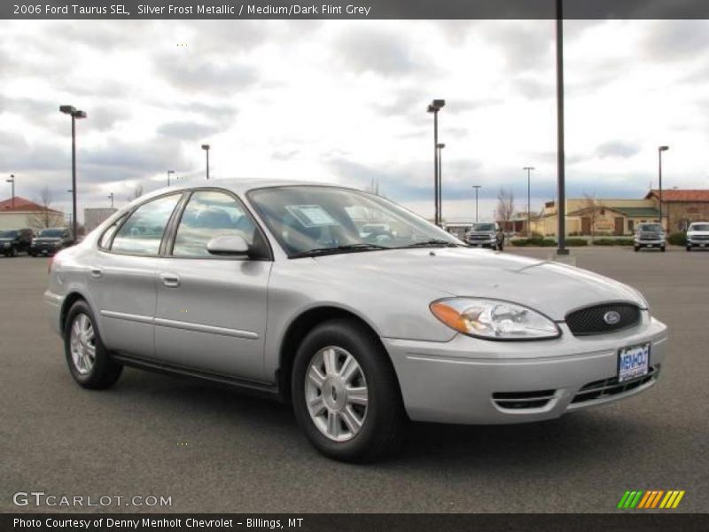 Silver Frost Metallic / Medium/Dark Flint Grey 2006 Ford Taurus SEL