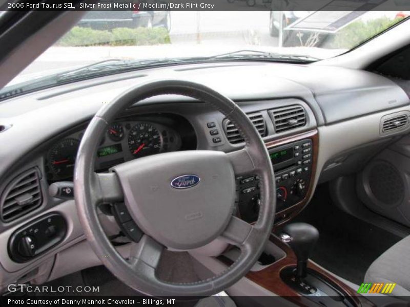 Silver Frost Metallic / Medium/Dark Flint Grey 2006 Ford Taurus SEL