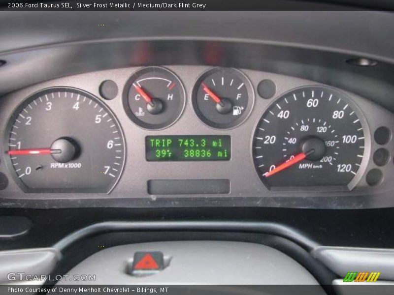 Silver Frost Metallic / Medium/Dark Flint Grey 2006 Ford Taurus SEL