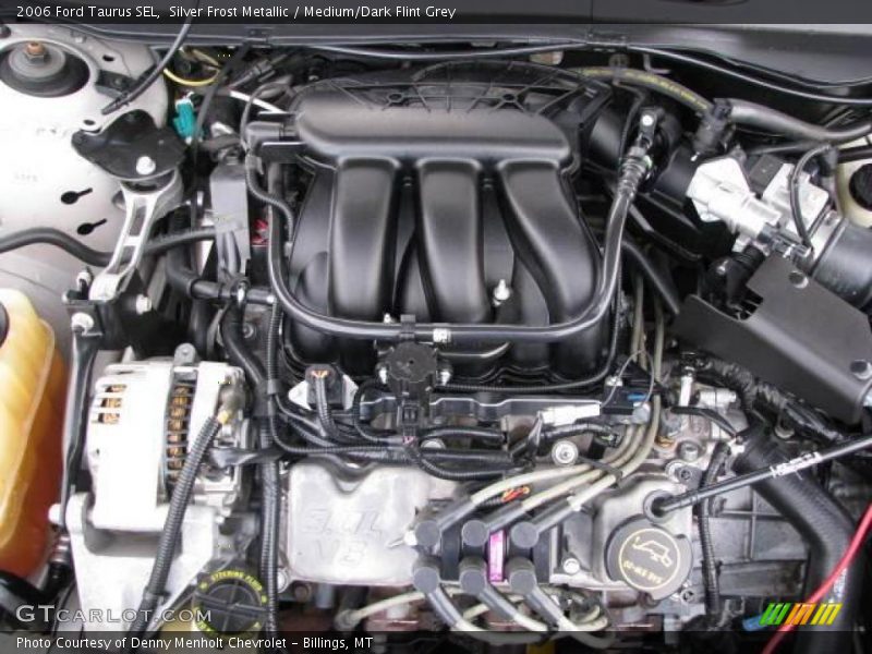 Silver Frost Metallic / Medium/Dark Flint Grey 2006 Ford Taurus SEL
