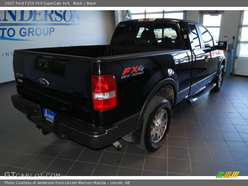 Black / Black 2007 Ford F150 FX4 SuperCab 4x4